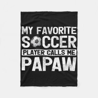Mein Lieblingsfußballspieler nennt mich Papaw Vate Fleecedecke