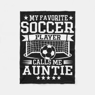 Mein Lieblingsfußballspieler nennt mich Tante  Fleecedecke