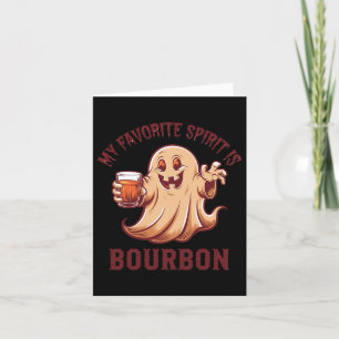 Mein Lieblingsgeist ist Bourbon-Geschenke für den  Karte