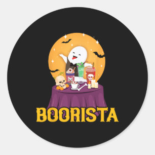 Mein Lieblingsgeist ist Tequila Boo Ghost Hall Runder Aufkleber