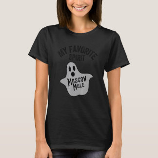 Mein Lieblingsgeist Maultier Halloween-Geist Wodka T-Shirt
