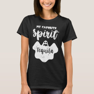 Mein Lieblingsgeist Tequila Geistergetränk Hallow T-Shirt