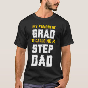 MEIN LIEBLINGSGRAD RUFT MICH STEPDAD Abschluss SVG T-Shirt