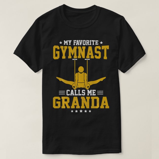 Mein Lieblingsgymnastiker nennt mich Granda 1 T-Shirt (Design vorne)