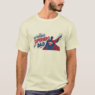 Mein Lieblingsheld nennt mich Vater - Heroischer V T-Shirt