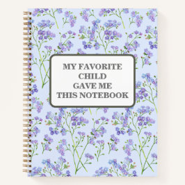 MEIN LIEBLINGSKIND GAB MIR DIESES NOTEBOOK-Customi Notizbuch