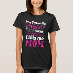 Mein Lieblingsklarinettist nennt mich Mom-Klarinet T-Shirt