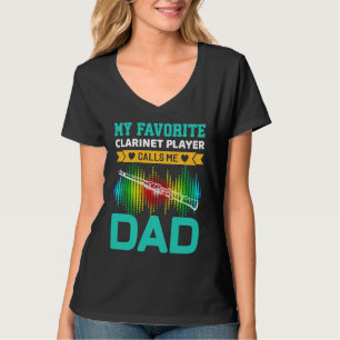 Mein Lieblingsklarinettist nennt mich Vater Vatert T-Shirt