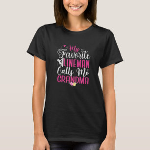 Mein Lieblingslinemann nennt mich Grandma Cute 1 T-Shirt