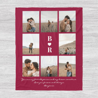 Mein Lieblingsmensch Drehbuch Valentinstag 8-Fotos Fleecedecke