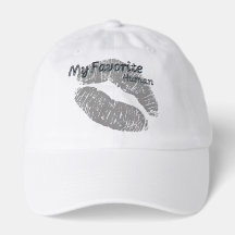 Mein Lieblingsmensch – Minimal Kiss Print T-Shirt