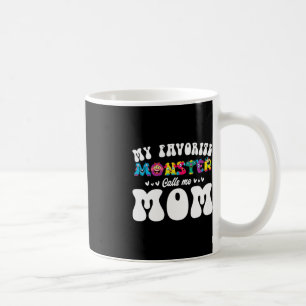 Mein Lieblingsmonster nennt mich Mama Funny Mother Kaffeetasse