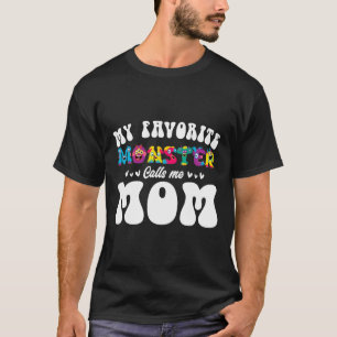 Mein Lieblingsmonster nennt mich Mama Spaß Mutter T-Shirt