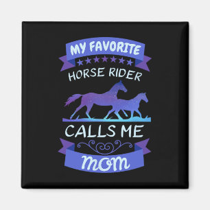 Mein Lieblingspferder nennt mich Mama Dressage Eng Magnet