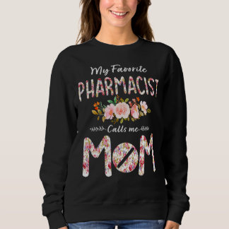 Mein Lieblingspharmaker nennt mich Mama Blume Mutt Sweatshirt