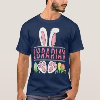 Mein Lieblingspieß "Librarian Happy Easter Da" T-Shirt