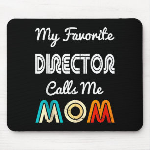 Mein Lieblingsregisseur nennt mich Mom Lustiger Fi Mousepad