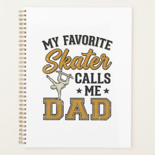 Mein Lieblingsskater nennt mich Dad Vintage-Shirt_ Planer