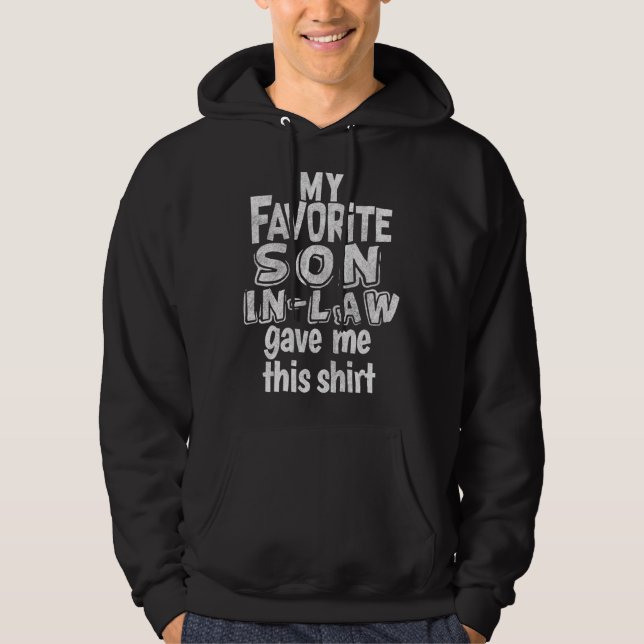 Mein Lieblingssöhne gab mir das für Mama Vater Pa Hoodie (Vorderseite)