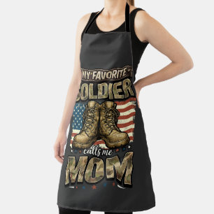 Mein Lieblingssoldat nennt mich Mama Schürze