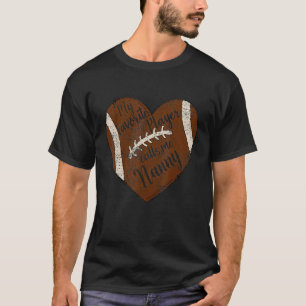 Mein Lieblingsspieler nennt mich Grubenfußballherz T-Shirt
