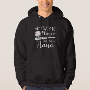 Mein Lieblingsspieler nennt mich Nana Baseball Hoodie