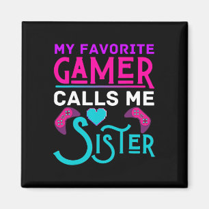 Mein Lieblingsspieler nennt mich "Schwester Video  Magnet