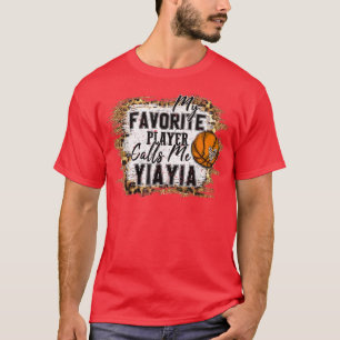Mein Lieblingsspieler nennt "Yiayia Basketballmott T-Shirt