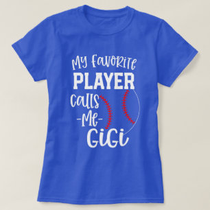 Mein Lieblingsspieler ruft mich Gigi T-Shirt