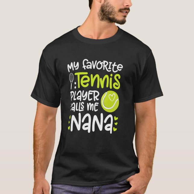 Mein LieblingsTennisspieler Nana Tennis Nana Grand T-Shirt (Vorderseite)