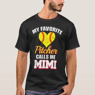 Mein Lieblingstitel nennt mich Mimi Pitcher Softba T-Shirt