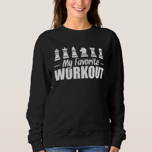 Mein Lieblingstraining Schach Gehirntraining Sweatshirt