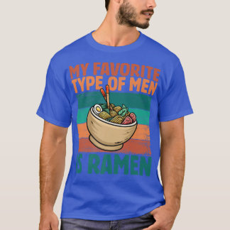 Mein Lieblingstyp ist Ramen, Retro Japanisch V T-Shirt