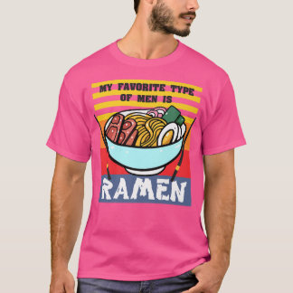 Mein Lieblingstyp ist Ramen, Retro Japanisch V T-Shirt