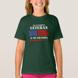 Mein Lieblingsveteran ist mein Großvater Militär T-Shirt