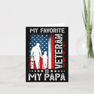 Mein Lieblingsveteran Ist Mein Papa Opa Danke V Karte