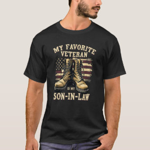 Mein Lieblingsveteran ist mein Schwiegersohn T-Shirt