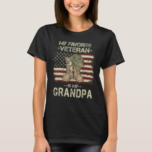 Mein Lieblingsveteran ist meine Oma Kampfstiefel A T-Shirt
