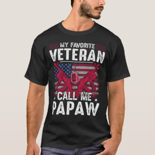 Mein Lieblingsveteran nennt mich PAPAW Veteran Day T-Shirt