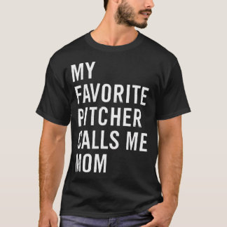 Mein Lieblingswerfer nennt mich Mom Baseball Softb T-Shirt