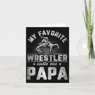 Mein Lieblingswrestler nennt mich Papa Father&# s Karte
