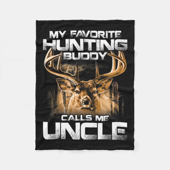 Mein liebster Jagdbuddy nennt mich Onkel Fleecedecke (Vorderseite)