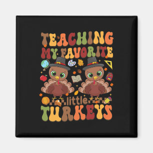 Mein liebster kleiner Truthahn-Erntedank Magnet