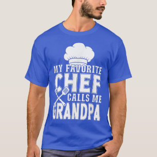 Mein liebster Koch nennt mich Großvater Funny Cook T-Shirt
