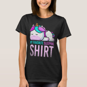 Mein liebster Schlaf Magisches Tierchen Einhorn Sl T-Shirt
