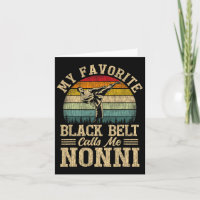 Mein liebster schwarzer Gürtel nennt mich Nonni Mu