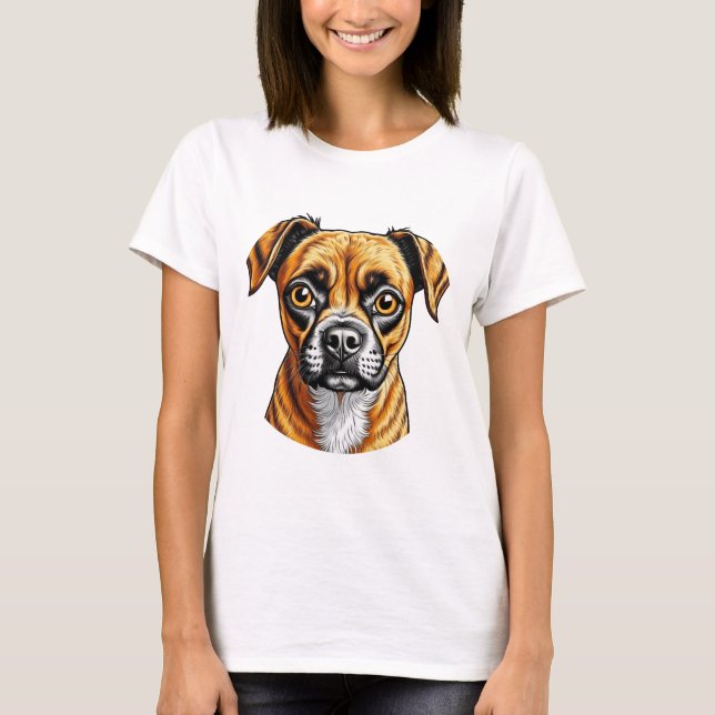 Mein liebster Welpe T-Shirt (Vorderseite)