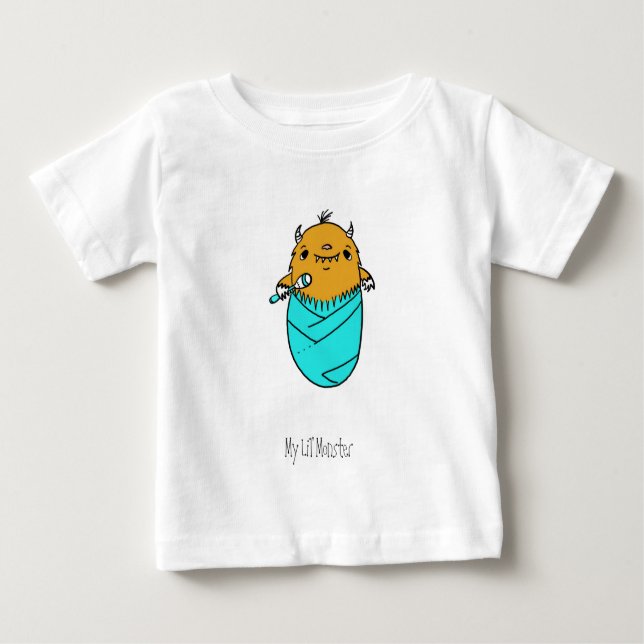 Mein Lil' Monster Baby T-shirt (Vorderseite)