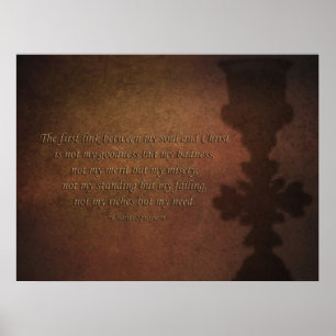 Mein Link zu Christus Poster