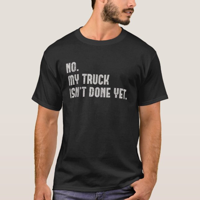 Mein LKW ist noch nicht fertig, aber der LKW-Mecha T-Shirt (Vorderseite)